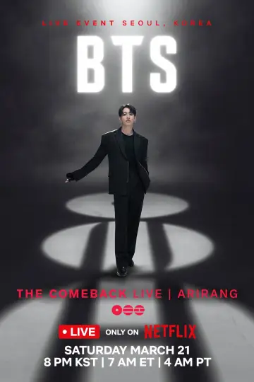 Poster to the movie "BTS THE COMEBACK LIVE | ARIRANG" #761350